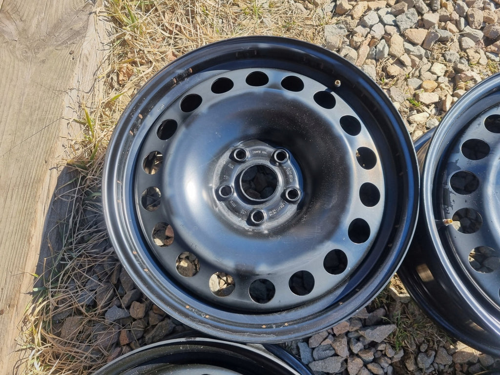 4x Alufelge 17 Zoll 6.5" 5x112 38ET Glanz Schwarz 5QF601027 Audi Super Rim Wheel FEL7643546952tp