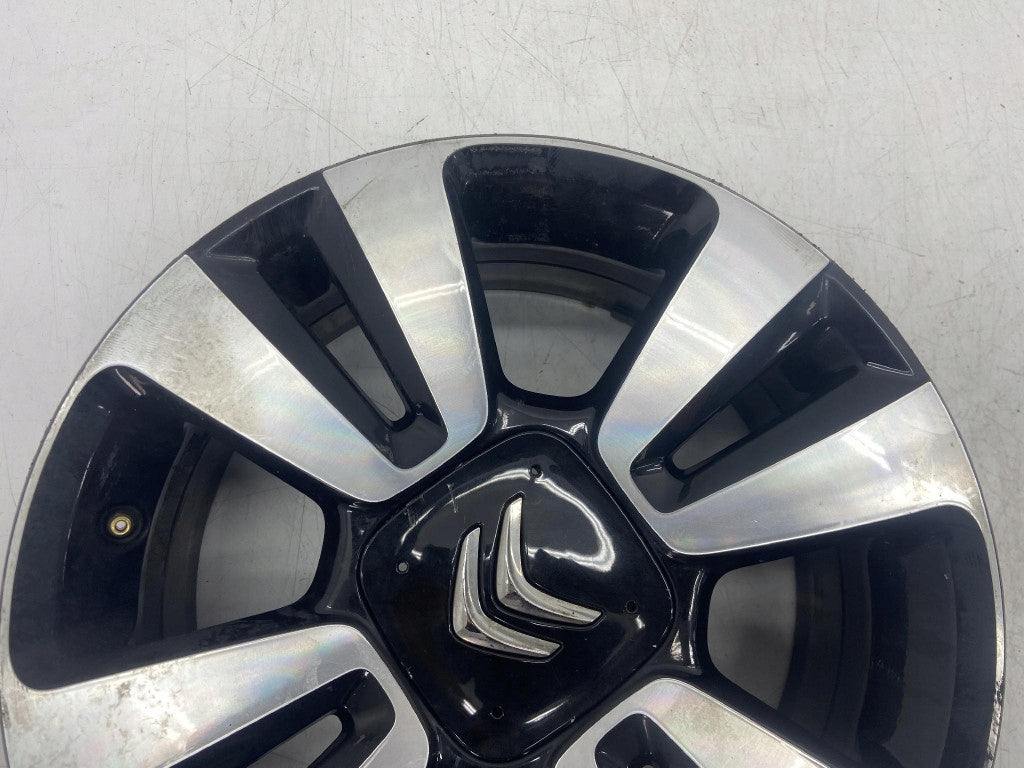 1x Alufelge 16 Zoll 6.5" 4x108 20ET Glanz Schwarz 9813075077 Citroën C3 Iii FEL9353192669bt