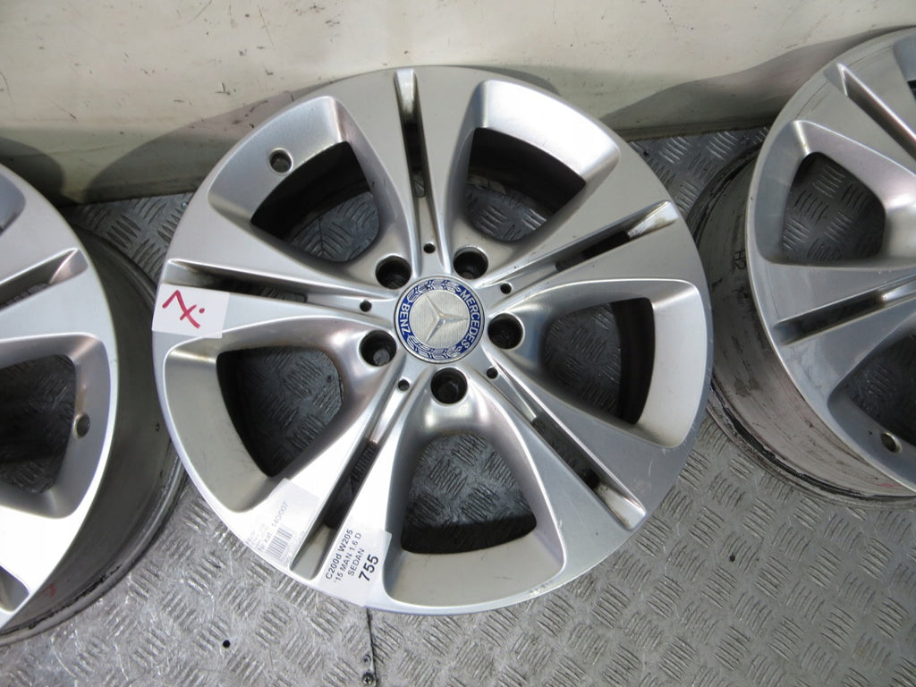 4x Alufelge 17 Zoll 7.0" 5x112 Mercedes-Benz W205 Rim Wheel FEL7624446979bo