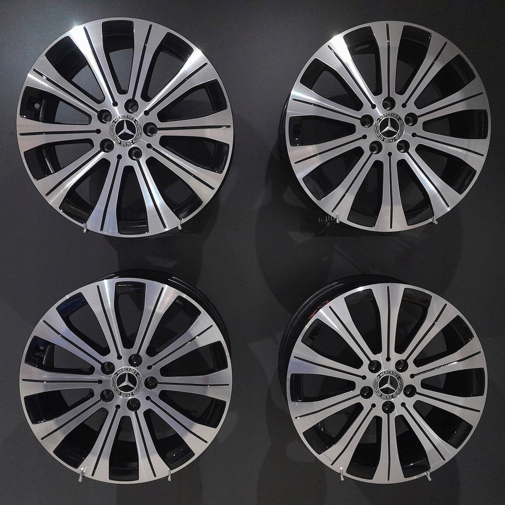 4x Alufelge 18 Zoll 6.5" 5x112 44 5ET A2434010000 Mercedes-Benz Eqa H243