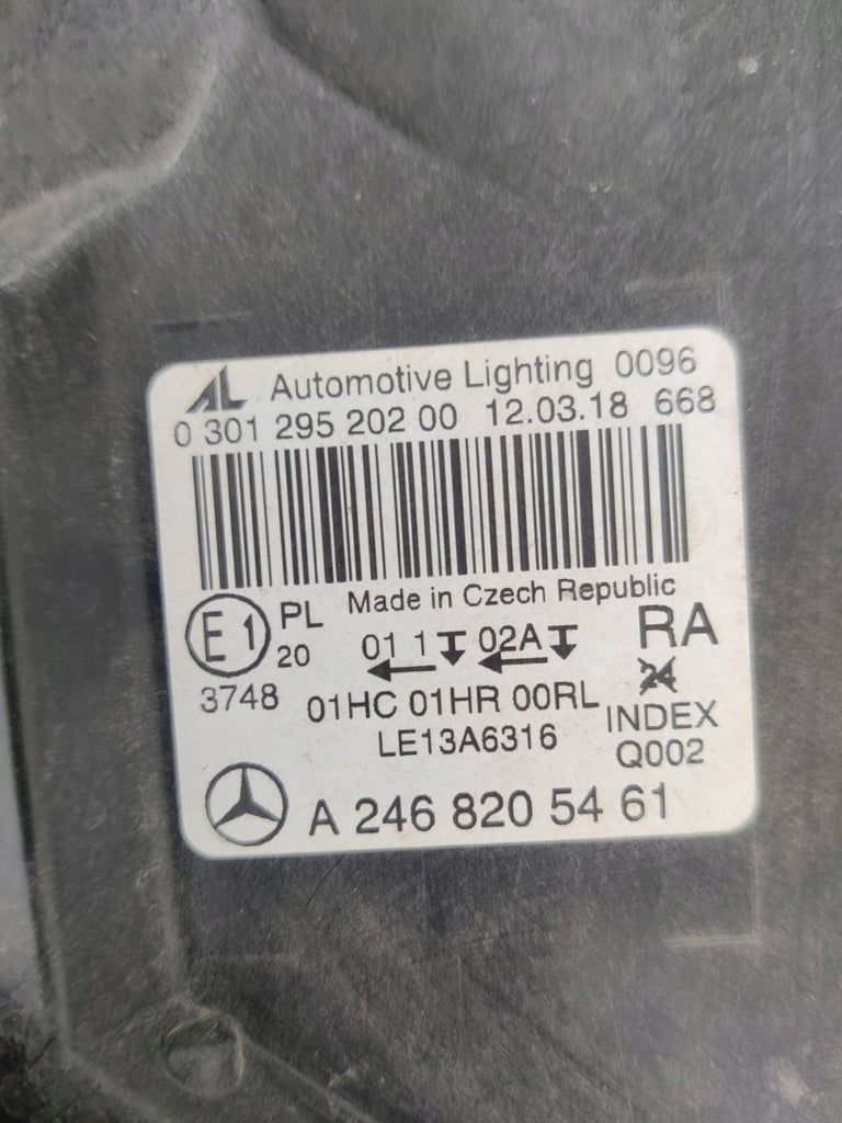 Frontscheinwerfer Mercedes-Benz A2468205461 Rechts Scheinwerfer Headlight SCH4419352398qf