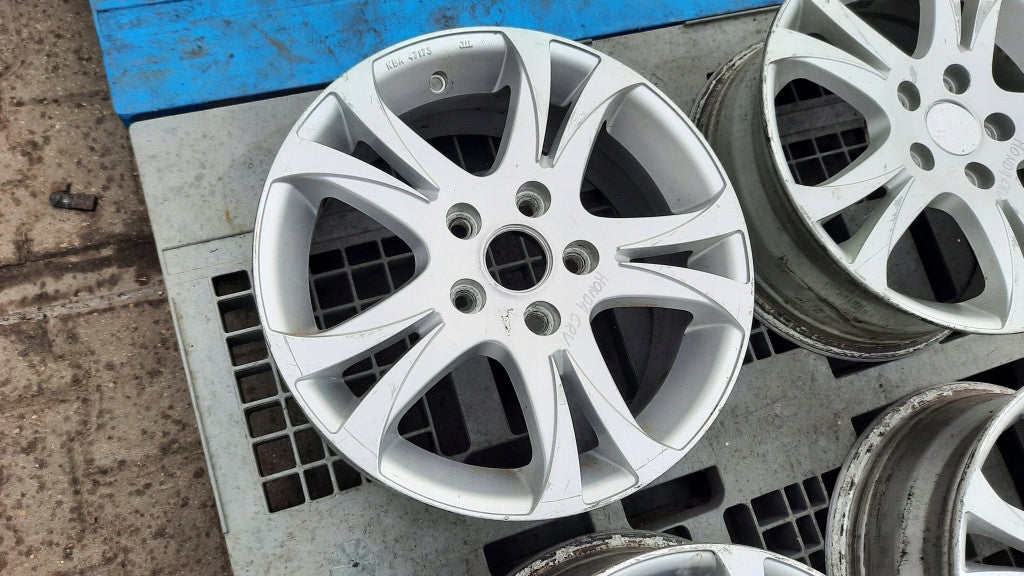 4x Alufelge 16 Zoll 6.5" 5x114.3 Honda I Rim Wheel FEL3371918676pz