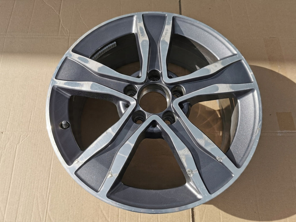 1x Alufelge 17 Zoll 7.0" 5x112 48 5ET A2054010800 Mercedes-Benz W205 Rim Wheel