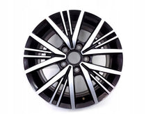 Laden Sie das Bild in den Galerie-Viewer, 1x Alufelge 16 Zoll 6.5" 5x112 48ET Glanz Schwarz 5TA601025H VW Tiguan Rim Wheel FEL8044047367nz