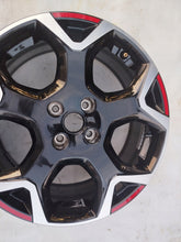 Laden Sie das Bild in den Galerie-Viewer, 1x Alufelge 18 Zoll 7.0&quot; 5x108 Schwarz 9835097680 Opel Rim Wheel