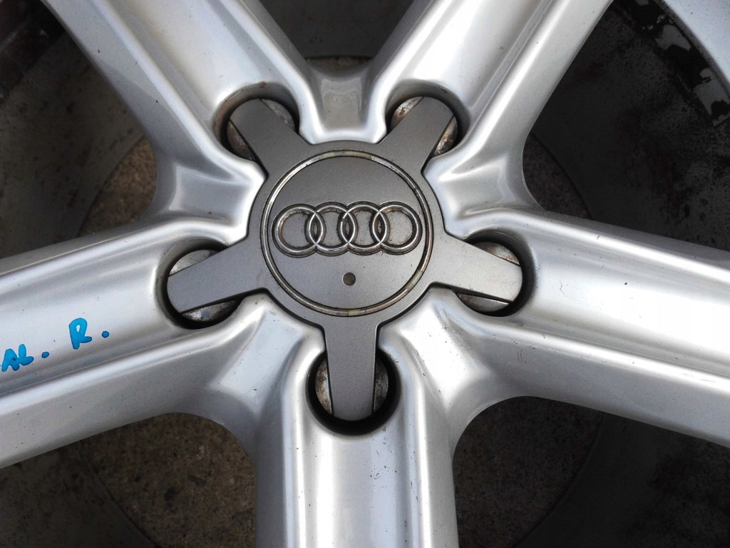 1x Alufelge 17 Zoll 7.5" 5x112 45ET Glanz Silber 8K0601025CE Audi A4 B8