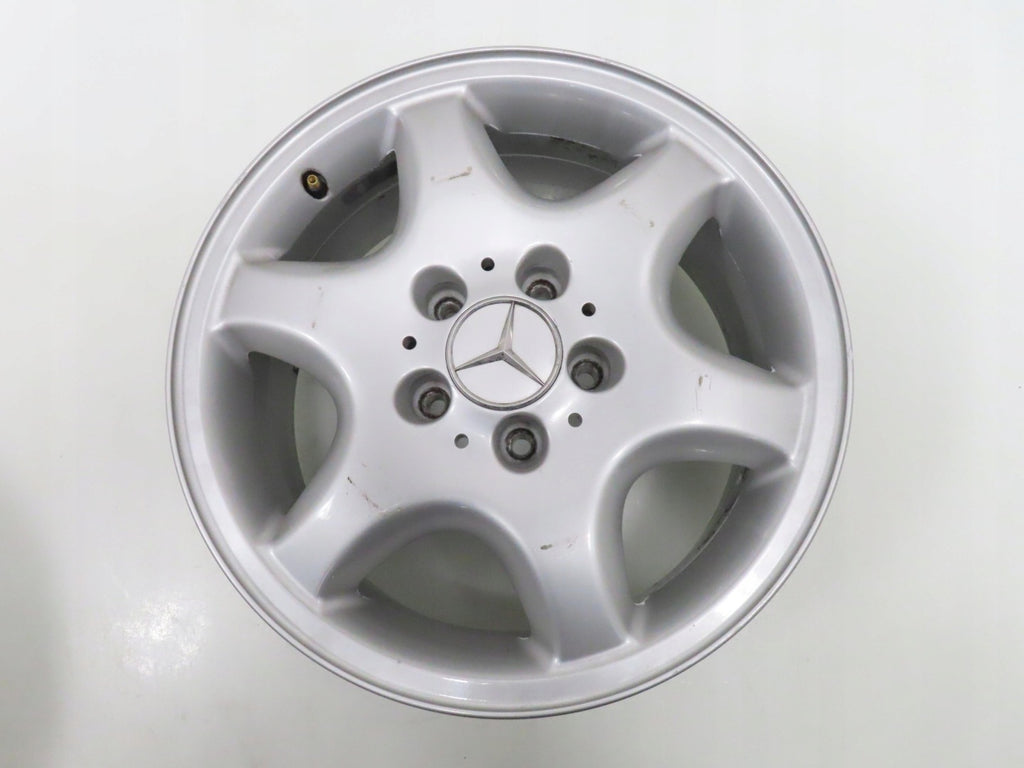 1x Alufelge 16 Zoll 7.0" 5x112 37ET Glanz Silber A2084010502 Mercedes-Benz Clk FEL9902500995jj