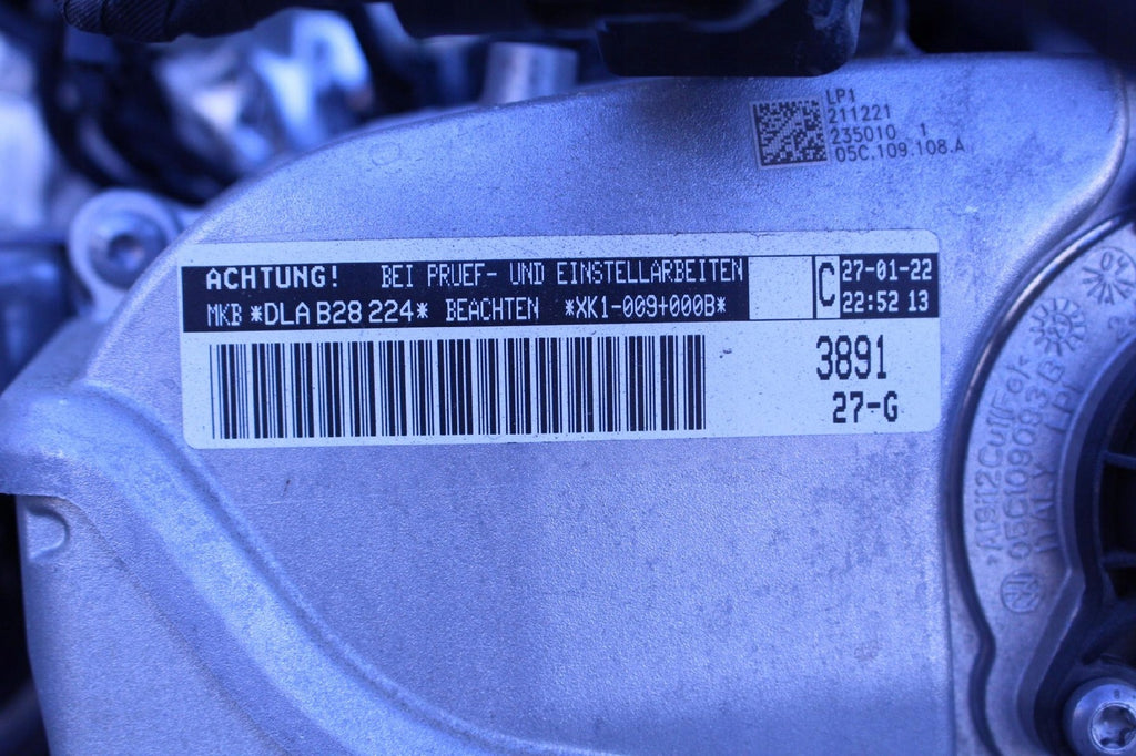 Motor VW Polo DLA 1.0 TSI 36TKm 2021 Benzin Engine Unkomplett