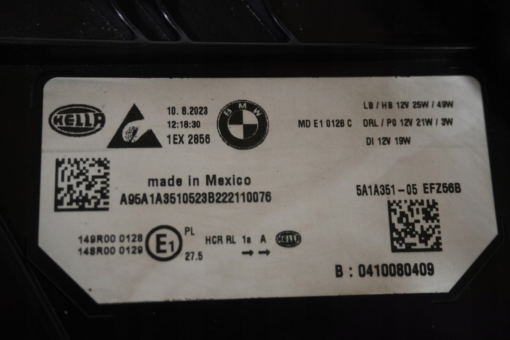 Frontscheinwerfer BMW G21 G20 5A1A351 LED Ein Stück (Rechts oder Links)