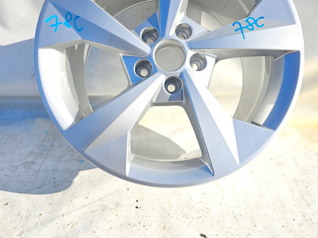 1x Alufelge 18 Zoll 8.0" 5x112 46ET Glanz 8Y0601025CP Audi A3 Rim Wheel FEL6912601913ie