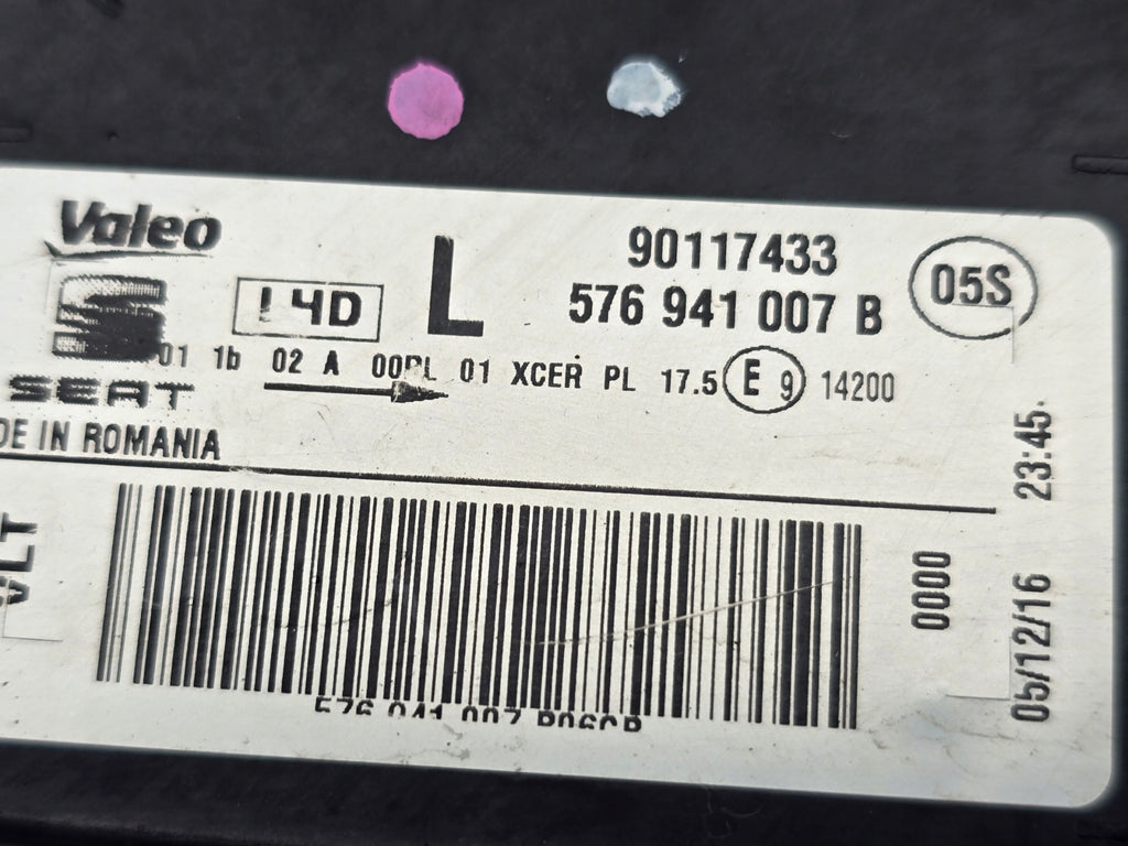 Frontscheinwerfer Seat Ateca 576941007B LED Links Scheinwerfer Headlight SCH6368154231gi