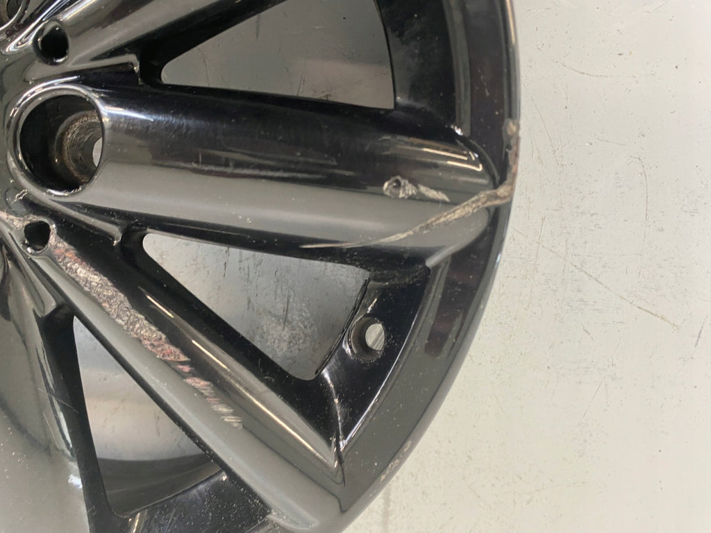 1x Alufelge 16 Zoll 5.5" 5x112 46ET Glanz Schwarz 6866674 Mini F57 F56 F55 FEL3510156751ld