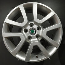 Load image into Gallery viewer, 1x Alufelge 17 Zoll 7.0" 5x112 45ET Glanz Silber 5L0601025H Skoda Rim Wheel FEL1777743603pq