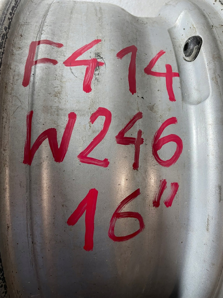 1x Alufelge 16 Zoll 6.5" 5x112 49ET Glanz Silber A2464010500 Mercedes-Benz W246 FEL5790162520au