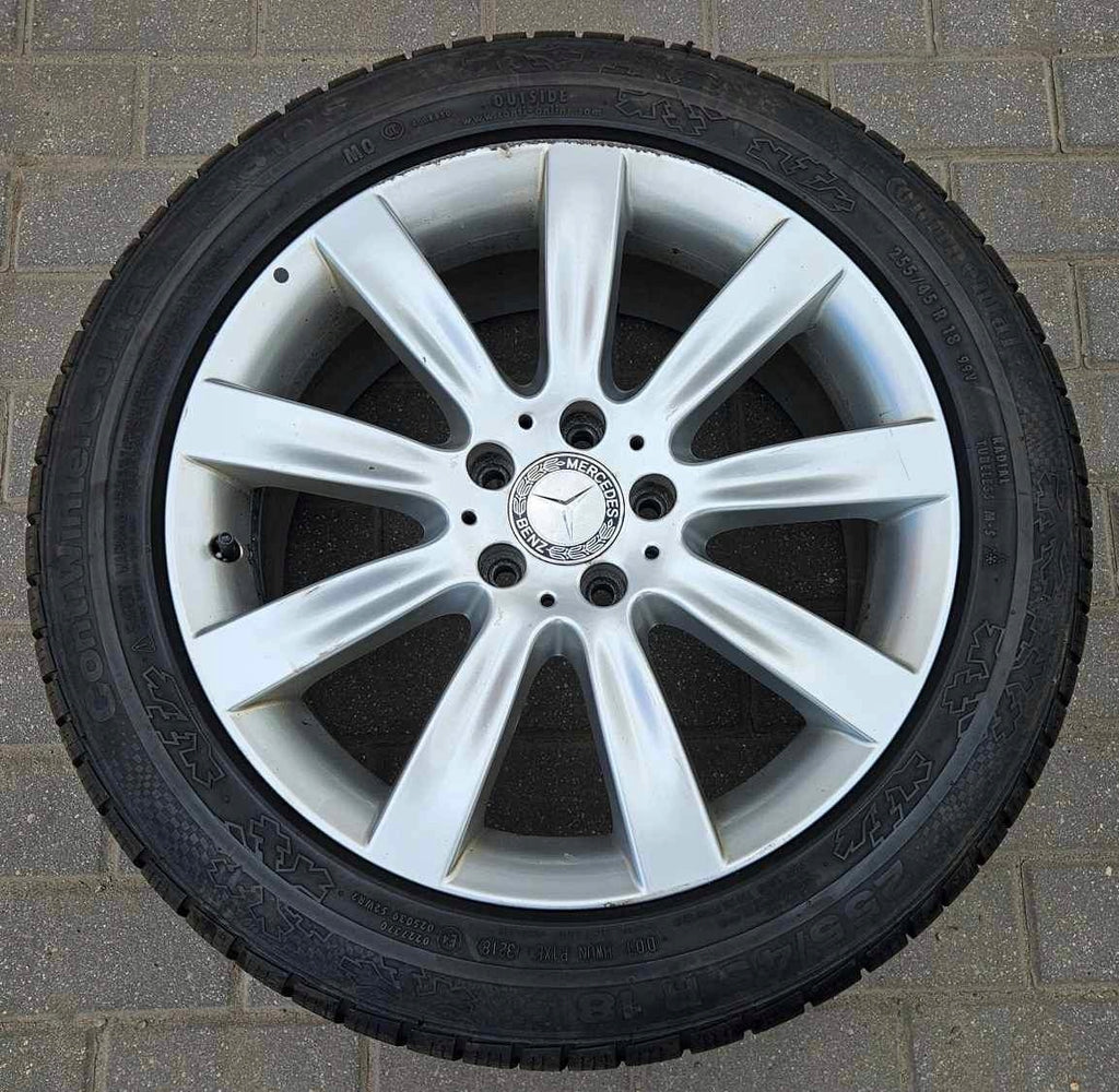 4x Alufelge 18 Zoll 8.5" 5x112 43ET Glanz Silber A2164010102 Mercedes-Benz FEL7974735471nm