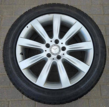 Laden Sie das Bild in den Galerie-Viewer, 4x Alufelge 18 Zoll 8.5" 5x112 43ET Glanz Silber A2164010102 Mercedes-Benz FEL7974735471nm