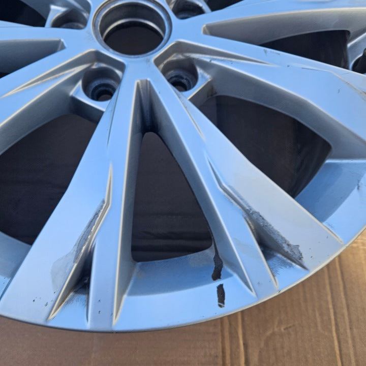 1x Alufelge 17 Zoll 7.0" 5x112 40ET Glanz Silber 5NA601025 VW Tiguan Rim Wheel FEL5792362879wc