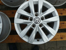Laden Sie das Bild in den Galerie-Viewer, 4x Alufelge 16 Zoll 6.5" 5x120 51ET Glanz Silber 7E0601025N VW T6 T5 Rim Wheel FEL6578139214dw