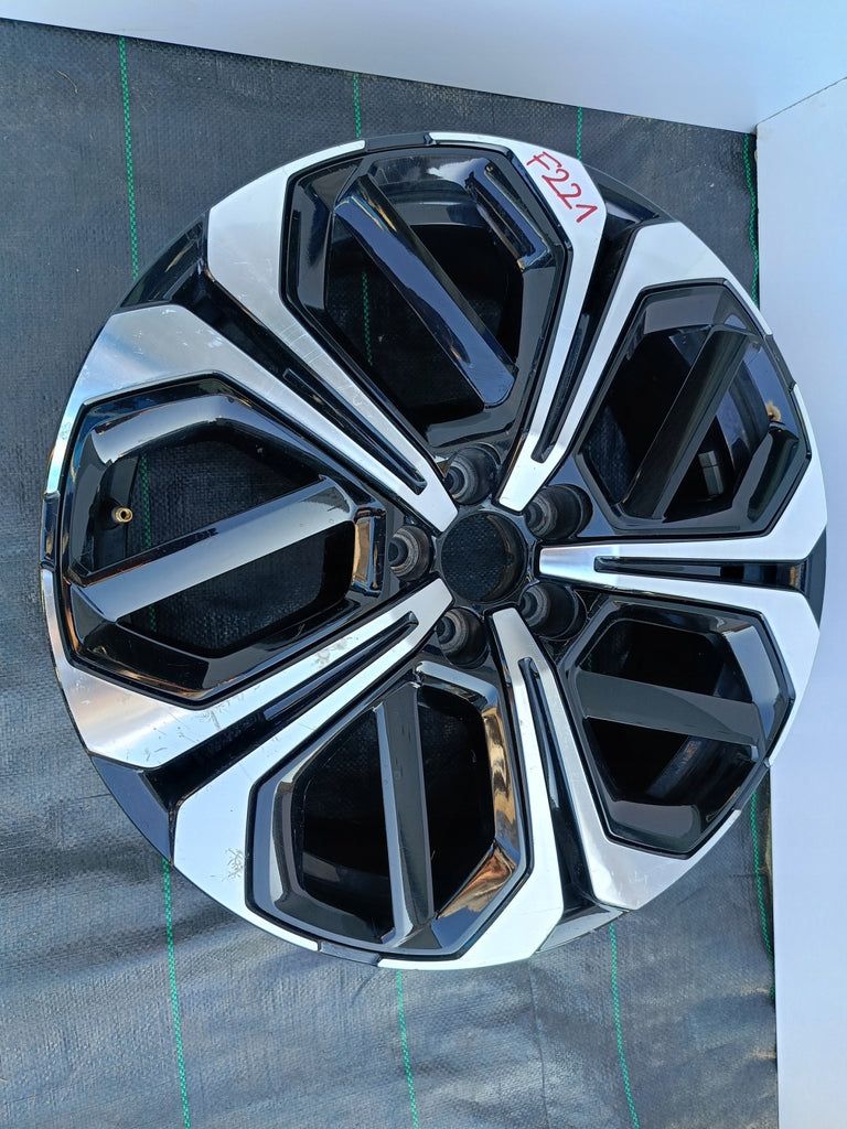 1x Alufelge 19 Zoll 7.0" 5x108 41ET 9837772280 98361224480 Citroën Rim Wheel FEL2901642297kq