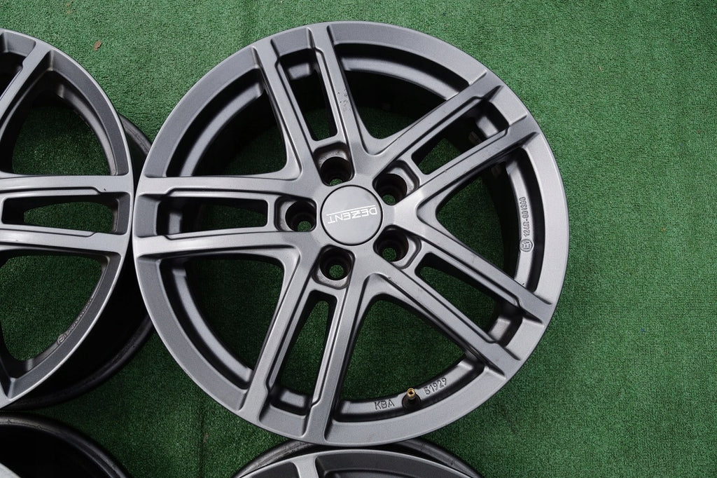 4x Alufelge 16 Zoll 6.0" 5x100 35ET Seat I Ibiza Toledo Fabia Rim Wheel FEL5450350012wg