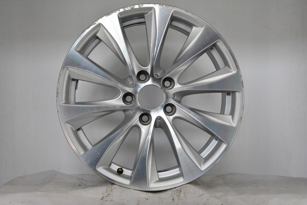 1x Alufelge 18 Zoll 7.5" 5x120 45ET Glanz Silber 6869800 BMW 1 Rim Wheel