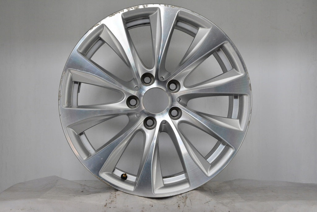 1x Alufelge 18 Zoll 7.5" 5x120 45ET Glanz Silber 6869800 BMW 1 Rim Wheel FEL4117654566le