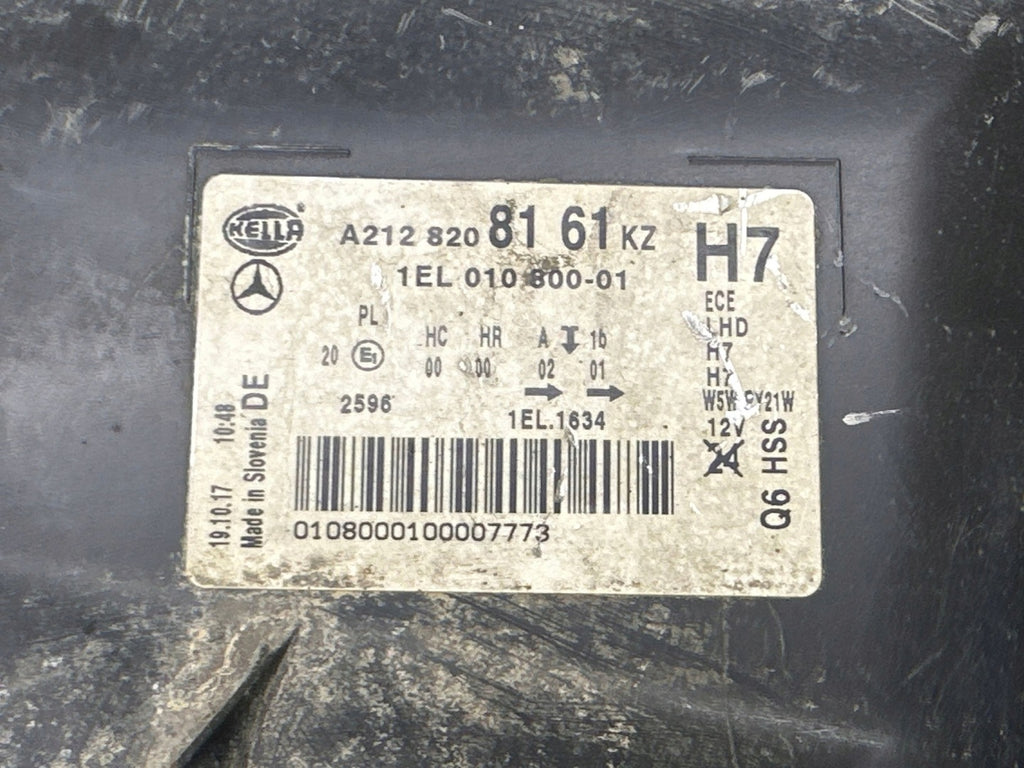 Frontscheinwerfer Mercedes-Benz W212 A2128208161KZ 1EL01080001 Links Headlight SCH8478713488ru