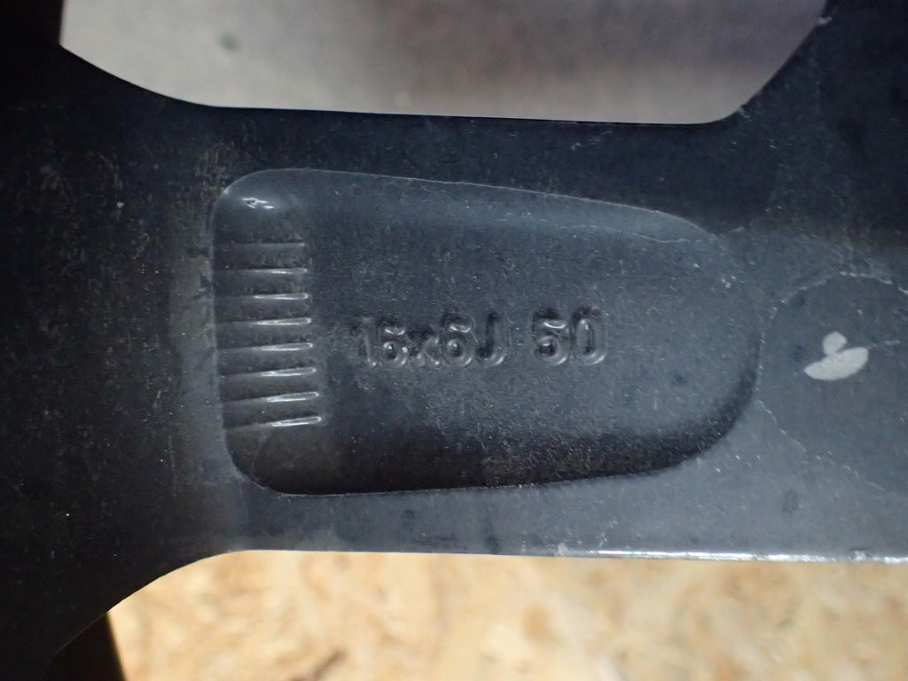 1x Alufelge 16 Zoll 6.0" 4x100 50ET Nissan 1 Rim Wheel FEL9988829575oy