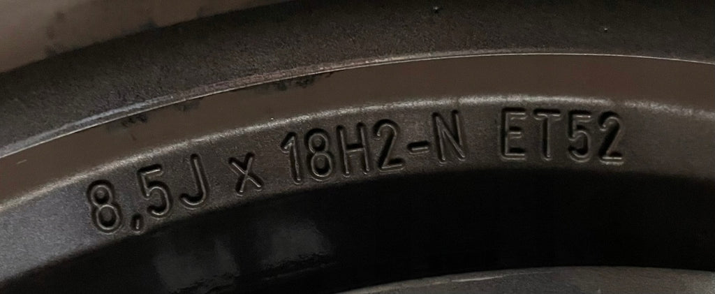 1x Alufelge 18 Zoll 8.5" 5x112 52ET Glanz Schwarz A2064011800 Mercedes-Benz W206 FEL4438913408oh