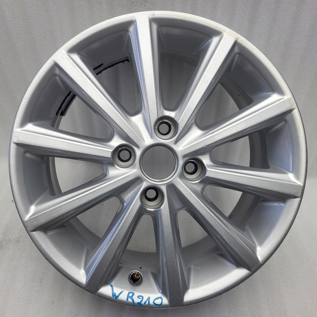 1x Alufelge 16 Zoll 6.5" 4x108 40ET Glanz Silber FV1C-1007-AA Ford Fiesta I FEL5589333581zc
