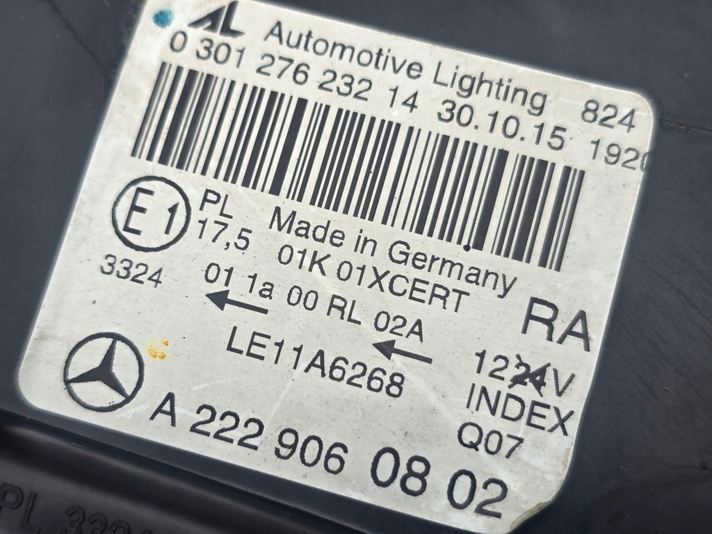 Frontscheinwerfer Mercedes-Benz W222 A2229060802 LED Rechts Headlight SCH3954538031dg