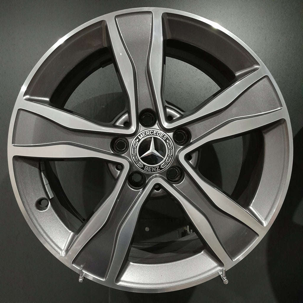 4x Alufelge 17 Zoll 7.0" 5x112 48 5ET A2054010800 Mercedes-Benz W205 W204 W246 FEL9556222719ii