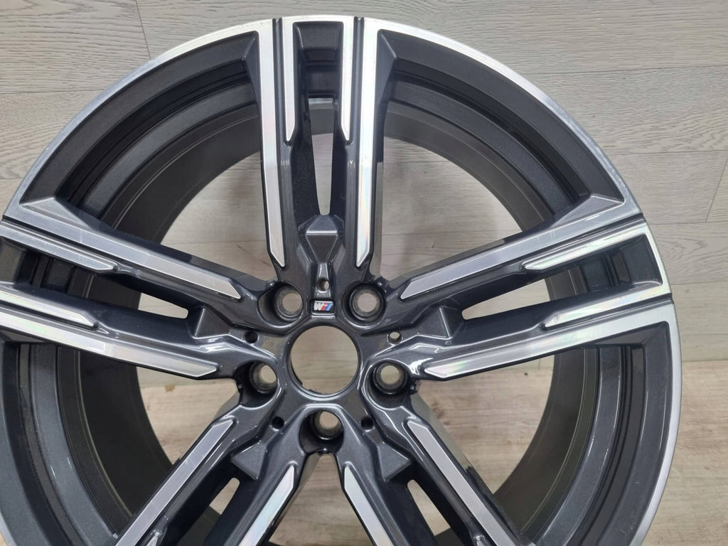 1x Alufelge 19 Zoll 8.0" 5x112 26ET Glanz Graphit 8090019 BMW 8 G14 G15 Mg FEL5736022799pg