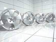Load image into Gallery viewer, 4x Alufelge 17 Zoll 7.5" 5x112 56ET Glanz Silber Audi Rim Wheel FEL9165945569mt