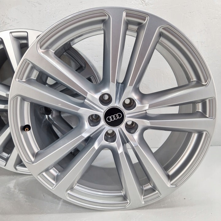 4x Alufelge 20 Zoll 8.0" 5x112 28ET Glanz Silber 4M0601025G Audi Rim Wheel FEL9899491994pq
