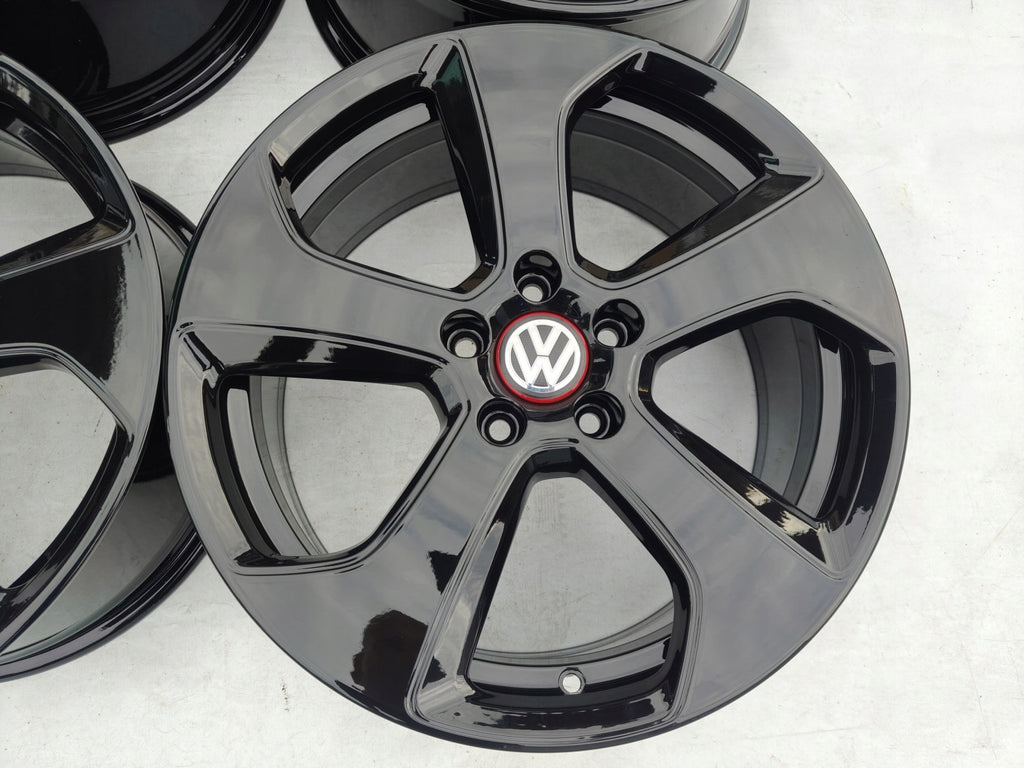 4x Alufelge 18 Zoll 7.5" 5x112 49ET 5G0601025AS VW Golf VIII Touran I Rim Wheel FEL8346373406vl