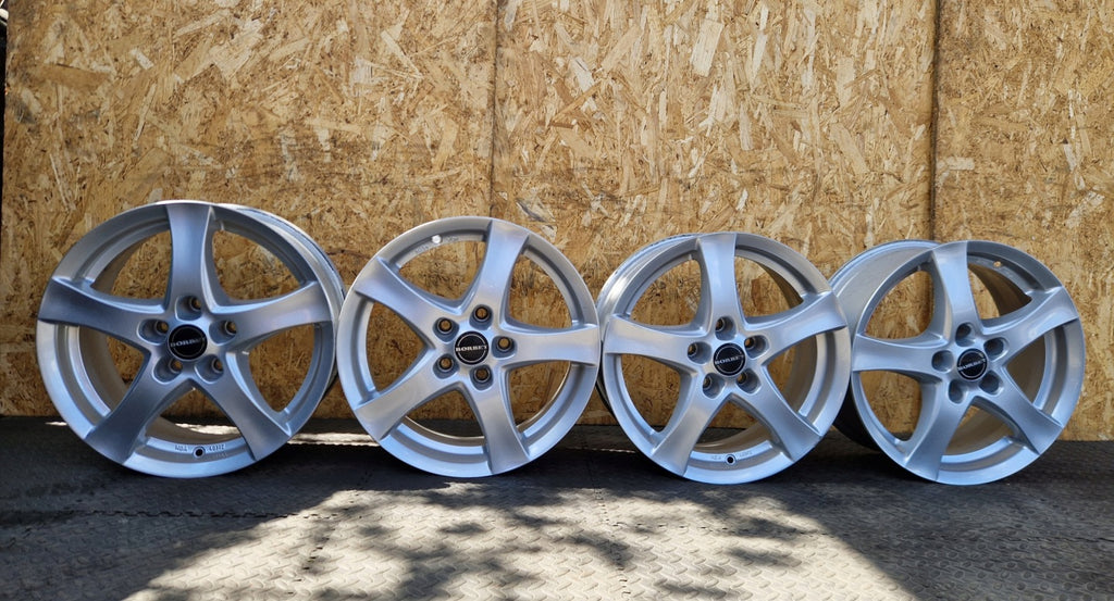 4x Alufelge 16 Zoll 6.5" 5x112 38ET Glanz Silber CMA482656 VW I Rim Wheel FEL6273211410dc