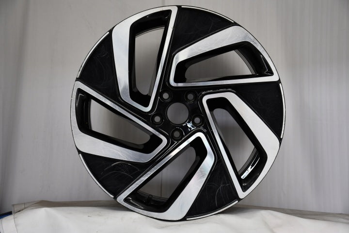 1x Alufelge 20 Zoll 9.5" 5x112 47ET Glanz 14B601025F VW Rim Wheel FEL3774976816vj