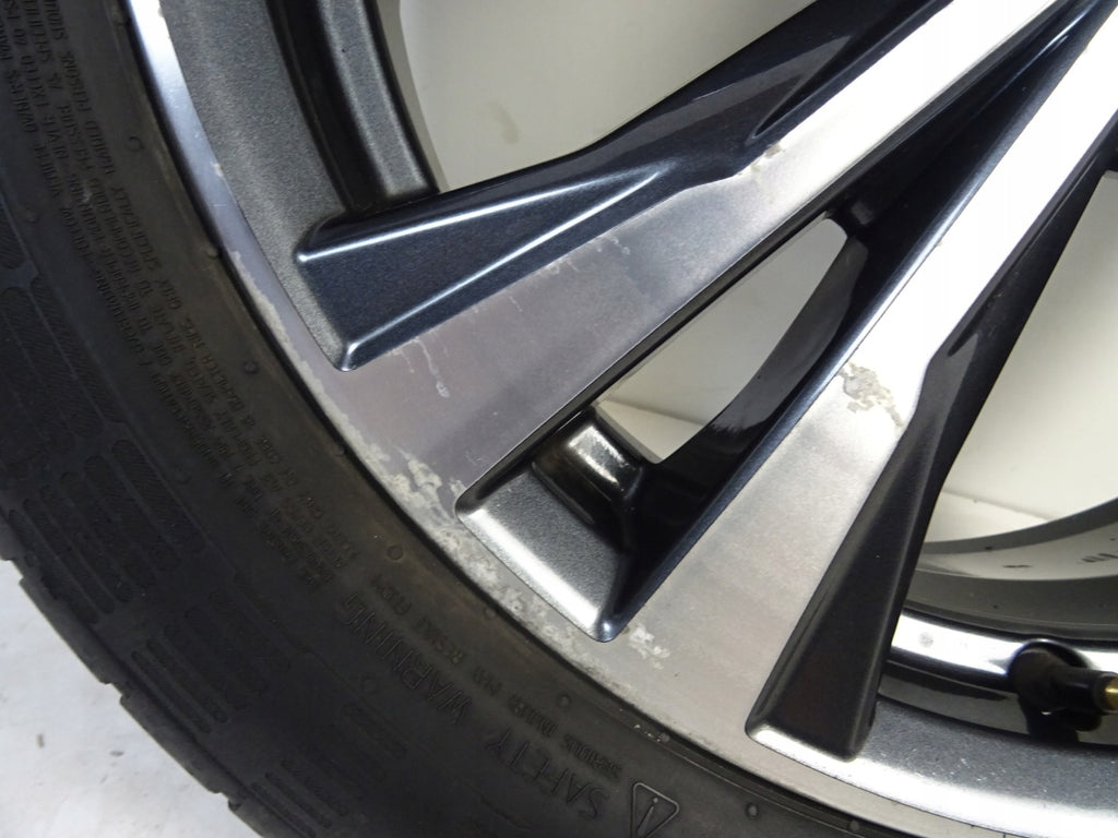 1x Alufelge 18 Zoll 7.0" 5x114.3 40ET Glanz Graphit Nissan Qashqai J11 Rim Wheel FEL1375499349yv