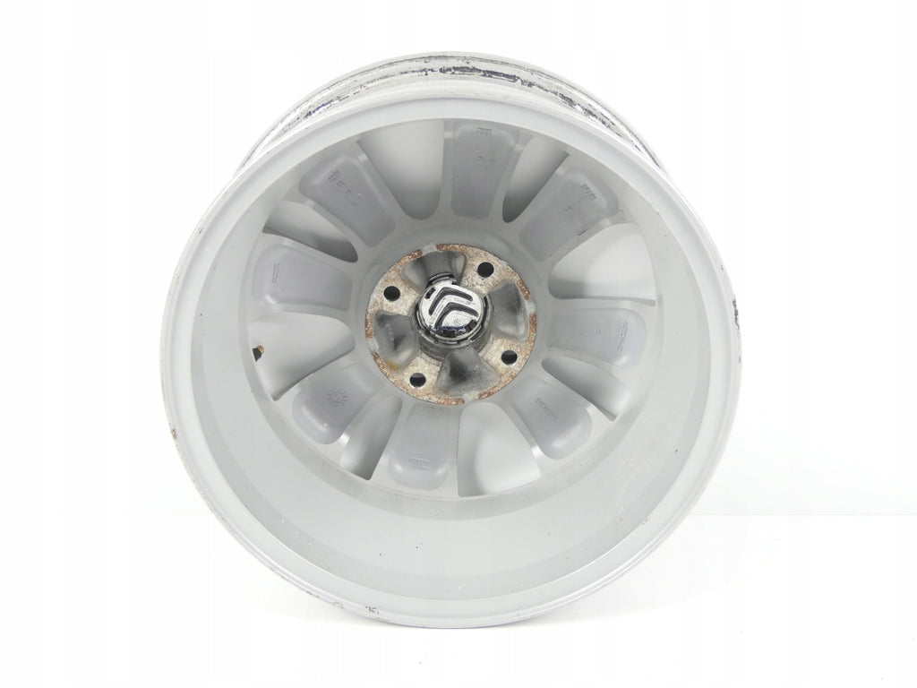 1x Alufelge 15 Zoll 6.0" 4x108 9685691980 Citroën C3 II Hatchback Rim Wheel FEL5189335145xv