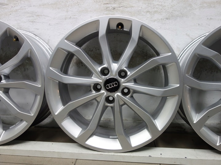 4x Alufelge 18 Zoll 7.5" 5x112 39ET Glanz Silber 8W0601025 Audi A3 Rim Wheel FEL8676777393hr