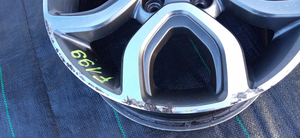 1x Alufelge 15 Zoll 6.0" 4x100 51ET Glanz Graphit 52910-G6300 Kia Picanto FEL3906374405bc