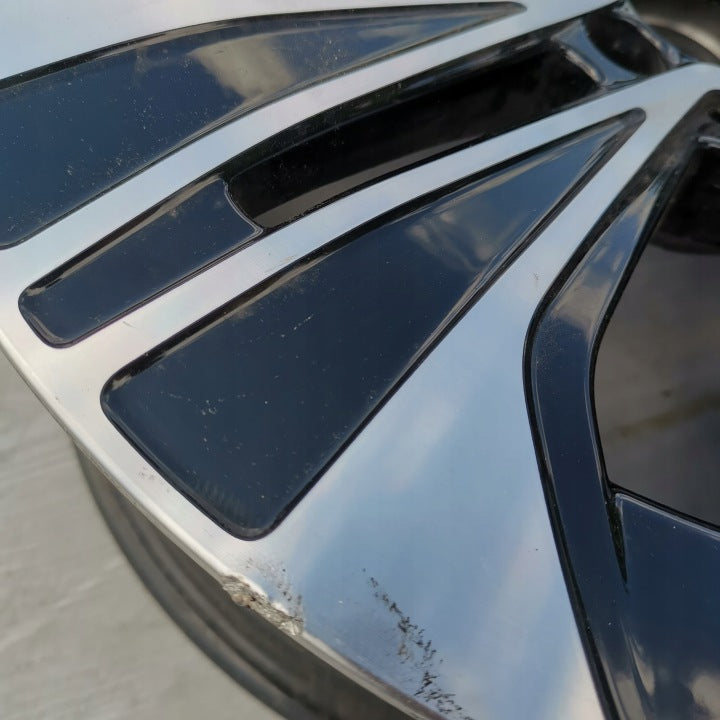 1x Alufelge 19 Zoll 8.5" 5x112 42ET Glanz Schwarz A2144012300 Mercedes-Benz FEL7516217971jp