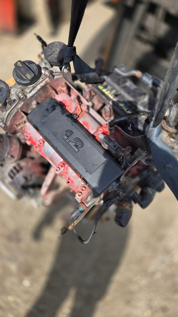 Motor Skoda VW Fabia II CGP 1.2 69PS 2009 Benzin Engine Unkomplett