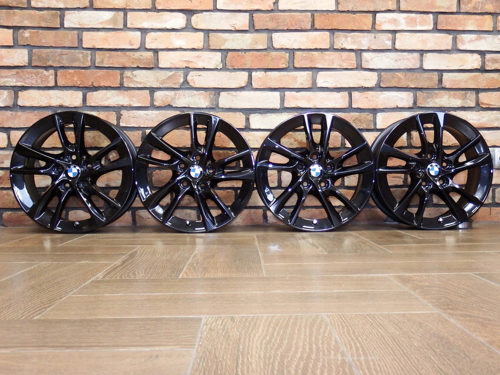 4x Alufelge 16 Zoll 7.0" 5x112 47ET Glanz Silber 6855083 BMW F44 F45 1 F40 F46 FEL4950015042by