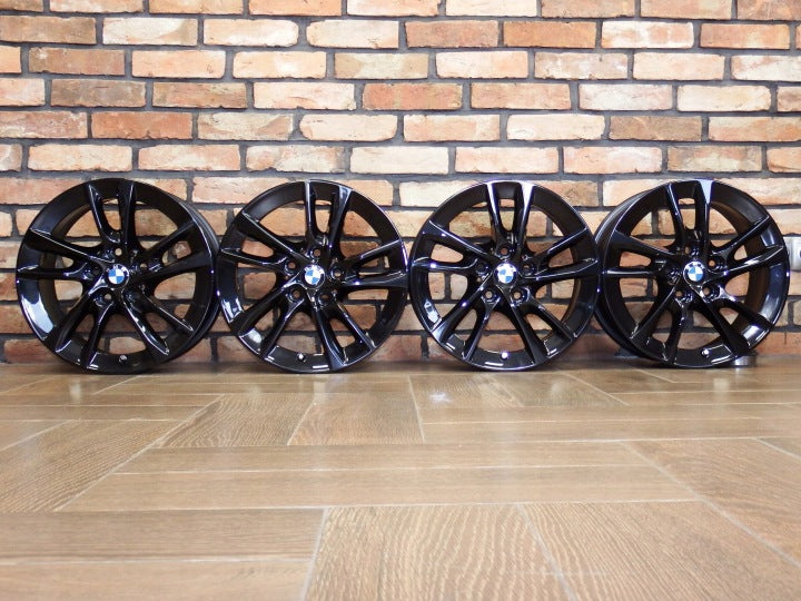 4x Alufelge 16 Zoll 7.0" 5x112 47ET Glanz Silber 6855083 BMW F44 F45 1 F40 F46 FEL4950015042by