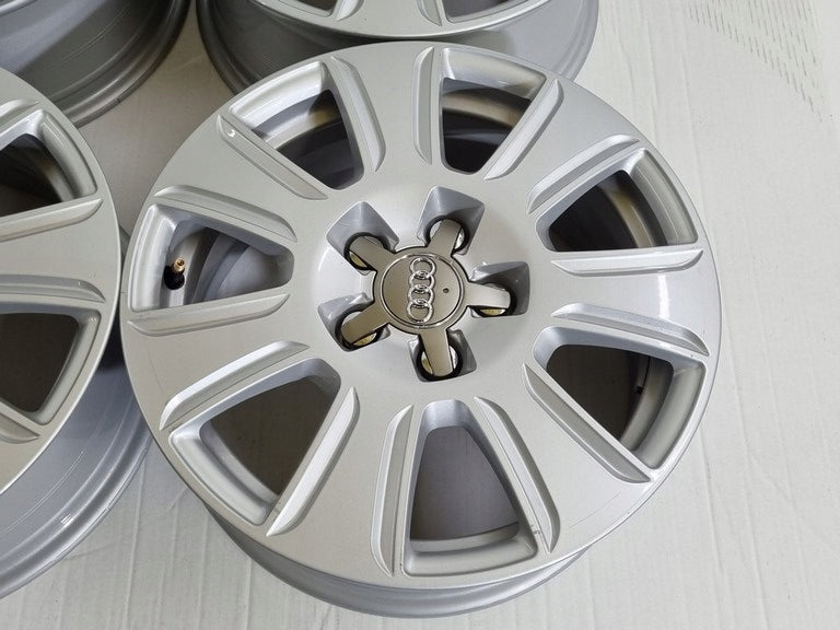 4x Alufelge 16 Zoll 6.5" 5x112 33ET 6U0601025 Audi Rim Wheel