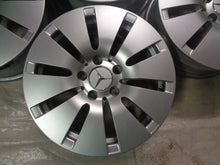 Laden Sie das Bild in den Galerie-Viewer, 4x Alufelge 16 Zoll 6.5" 5x112 38ET Glanz Silber A2054010100 Mercedes-Benz W205 FEL7769918343aq
