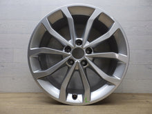 Load image into Gallery viewer, 1x Alufelge 18 Zoll 7.5&quot; 5x112 39ET Glanz Silber 8W0601025 Audi A4 B9 Rim Wheel