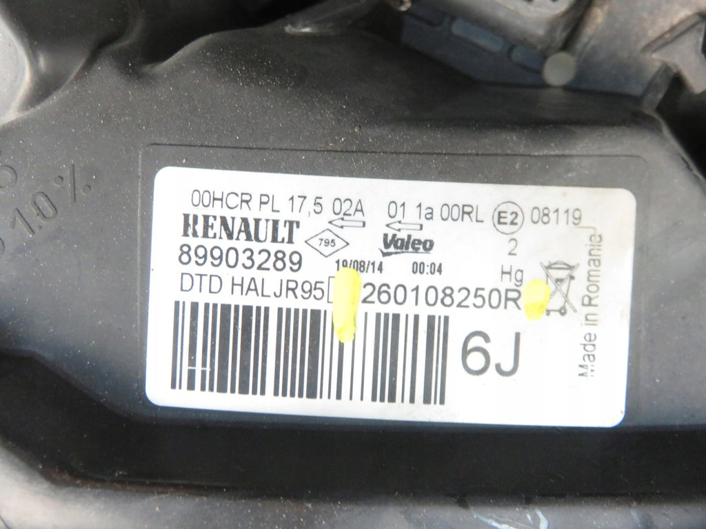 Frontscheinwerfer Renault Scenic 260108250R Rechts Scheinwerfer Headlight SCH6369687730go
